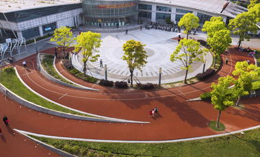 Parque deportivo Zhangmiao / Archi-Union Architects