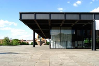 Plataforma en Viaje: Neue National Gallery Berlín, Mies van der Rohe