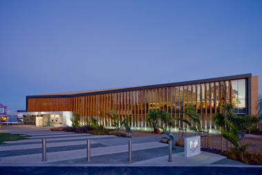 伯肯黑德图书馆和文娱中心/ Archoffice