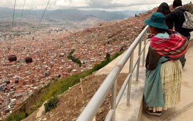La Paz y el teleférico urbano más alto del mundo