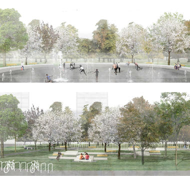Paula Livingstone, Segundo Lugar en concurso de diseño del Parque Museo Humano San Borja / Santiago