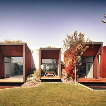 Panel Metálico Superwall Flat Acero Corten / Metecno