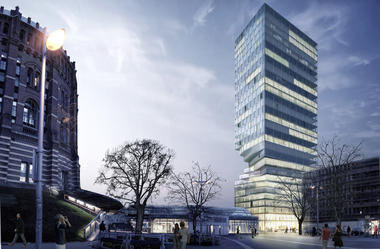 MVRDV gana concurso para construir torre 'torcida' en Viena