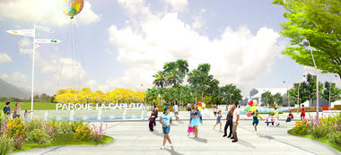 Mención Segunda Etapa Parque Metropolitano La Carlota / Enlace Arquitectura