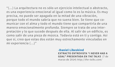 Frases: Daniel Libeskind