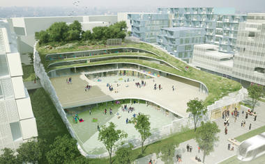 Escuela en Boulogne-Billancourt / Chartier Dalix