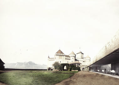 Château of Chillon Restaurant & Boutique Competition Entry / Mauro Turin Architectes