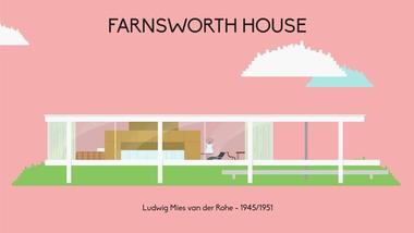 Video: Artist Animates 5 Iconic Modern Homes