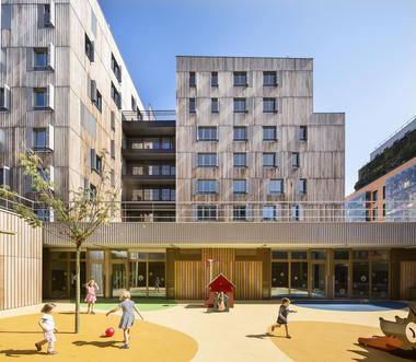107 departamentos de uso mixto / Nunc Architectes