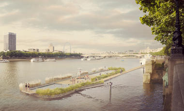 Studio Octopi Begins Crowdfunding Campaign For A Lido On London's River Thames