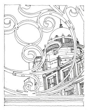 Galeria - Croquis de São Paulo para colorir, por Terra Urbanismo - 4