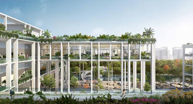 画廊 - 绿洲平台：新加坡社区中心和综合医院大楼 - 6