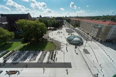 St Johannesplan & La Plaza Konsthall / White