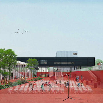 Gallery - Construction Begins on Shift Architecture Urbanism’s C-City Museum District  - 4
