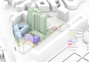 Gallery - City of Paris Approves MVRDV's Restructuring of Montparnasse Superblock - 4