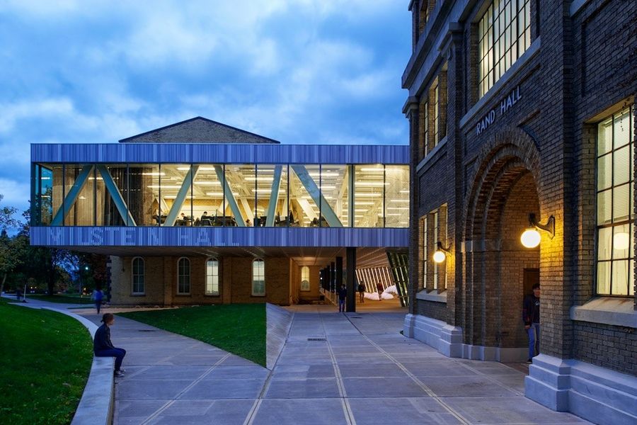 cantilever architecture building by Seulki | ArchDaily