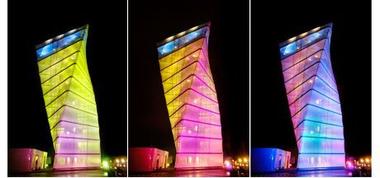 BBI Info-Tower / Kusus + Kusus Architekten