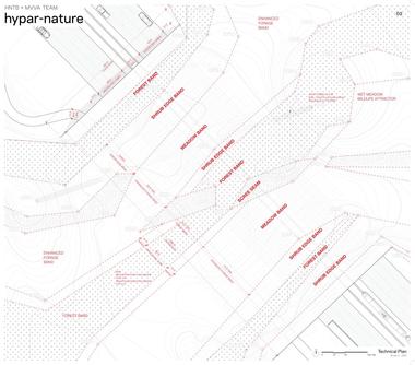 ARC Wildlife Crossing Competition winner / HNTB + Michael Van Valkenburgh & Associates