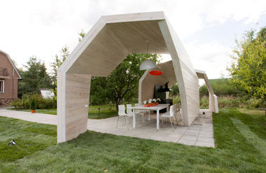 Gazebo for TV Show / za bor Architects