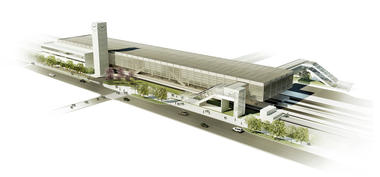 Metropolitan Train Station of Suzano Proposal / JBMC Arquitetura e Urbanismo