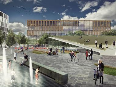 Gallery - 'New Acadia, Retrofitting Urban Decay' Winning Proposal / Garrett Rock - 1