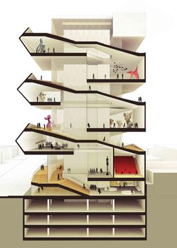 Gallery - Cultural Center in Guadalajara Competition Entry / PM²G Architects - 10