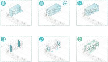 Gallery - NL*A Reveals Plans for Open-Concept Green Office Building in France - 12