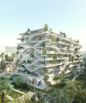 NL*A divulga projeto de edifício corporativo ecológico na França