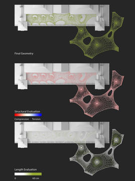 Gallery - Bone-Like Plastic Structures Form Biodegradeable Temporary Pavilions With 