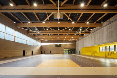 Gallery of Moulins Lower Secondary School and Cultural Center / Chartier Dalix Architectes  - 2