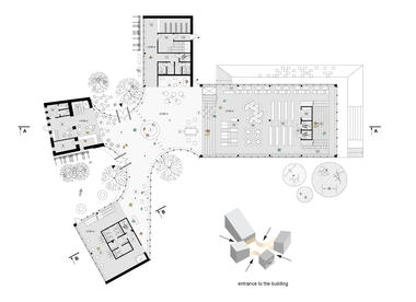 Gallery of Library Building in Bauska Winning Proposal / A2SM Architects  - 11