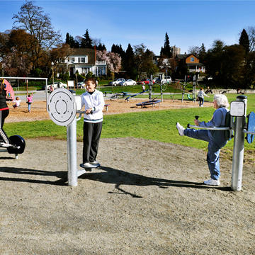 Máquinas de Ejercicios Kompan X -Ercise de UrbanPlay