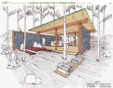 Galería de Mobiliario Urbano para el Parque Arvi / Escala Urbana Arquitectura   - 14
