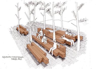 Galería de Mobiliario Urbano para el Parque Arvi / Escala Urbana Arquitectura   - 19