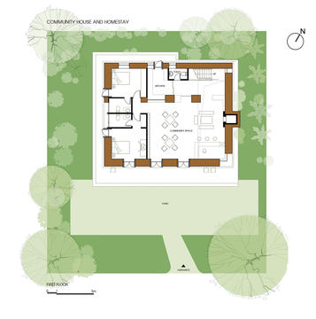 Gallery of Nam Dam Homestay and Community House / 1+1>2 Architects  - 27