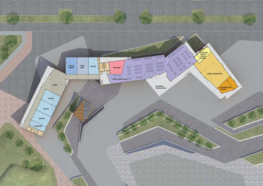 Gallery of 8th Chinese Flower Expo Information Centre / LAB Architecture Studio  - 10