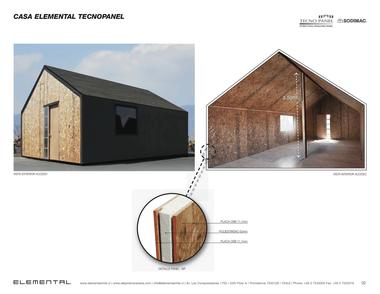 Casa ELEMENTAL Tecnopanel: una alternativa eficiente a la vivienda de emergencia