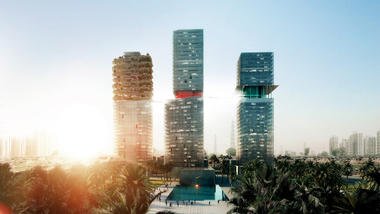Gallery of Maison Edouard François Designs Luxurious Skyscraper Trio in India  - 2