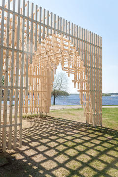 Gallery of HILA Pavilion / Digiwoodlab Project + University Of Oulu Students  - 8