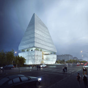 Gallery of TheeAe Releases Proposal for Varna Regional Library in Bulgaria   - 1