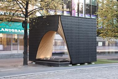 Pauhu Pavilion Constructed for Tampere Architecture Week in Finland