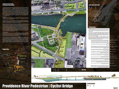 Gallery of Providence River Pedestrian and Cyclist Bridge Competition Winner / inFORM Studio  - 6