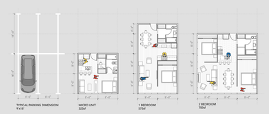 Gallery of Trading Parking Lots for Affordable Housing  - 1