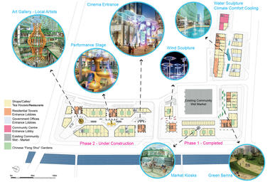 Gallery of Vanke Plaza Fuzhou - Living High in the Park / John Curran Architects  - 9