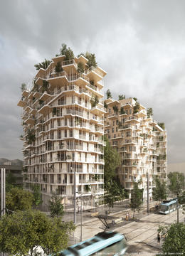 Gallery of Sou Fujimoto and Laisné Roussel Propose Wooden Mixed-Use Tower for Bordeaux  - 1