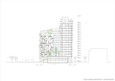 Gallery of Sou Fujimoto and Laisné Roussel Propose Wooden Mixed-Use Tower for Bordeaux  - 20