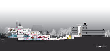 Gallery of OMA Tops Out on Beaux Arts Museum in Quebec  - 13