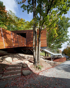 Gallery of Balnea  Pavillon des arbres / Blouin Tardif Architecture-Environnement  - 11