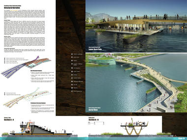 Gallery of Providence River Pedestrian and Cyclist Bridge Competition Winner / inFORM Studio  - 7