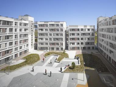 Gallery of Barajas Social Housing Blocks / EMBT  - 1